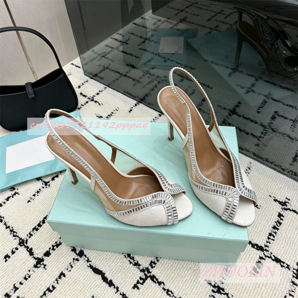 Kids Shoes Women - Luxury Genuine Leather High Heel Sandals