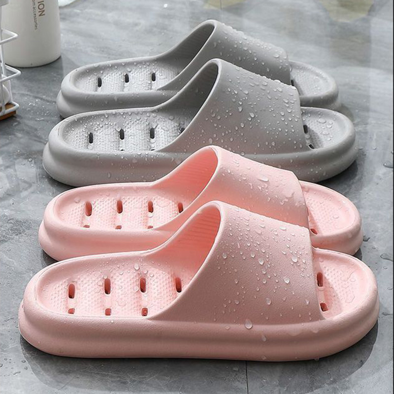 Women'S Shoes Non Slip - Hollow Out EVA Bathroom Shower Slippers
