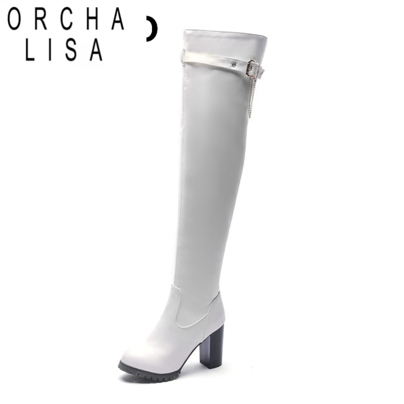 Zip Up Boots Short - ORCHA LISA Big Size 33-50 Women