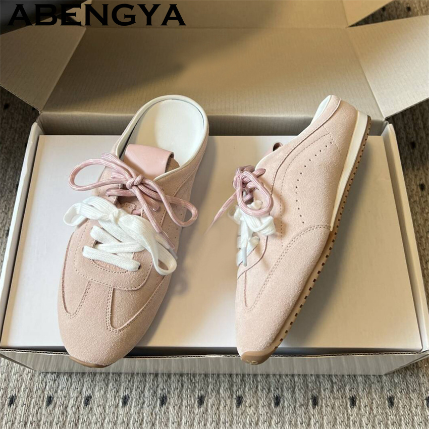 Kids Shoes Women - Women's Lace Up Casual Flat Slippers