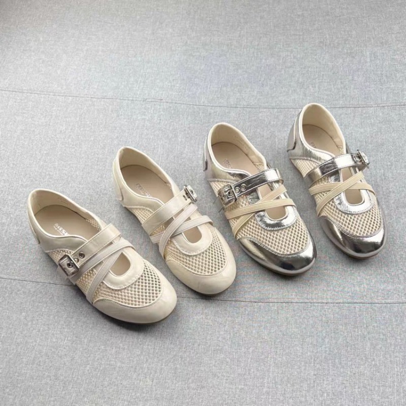 Women'S Shoes Non Slip - New Splicing Woven Hollow Sneakers 2026