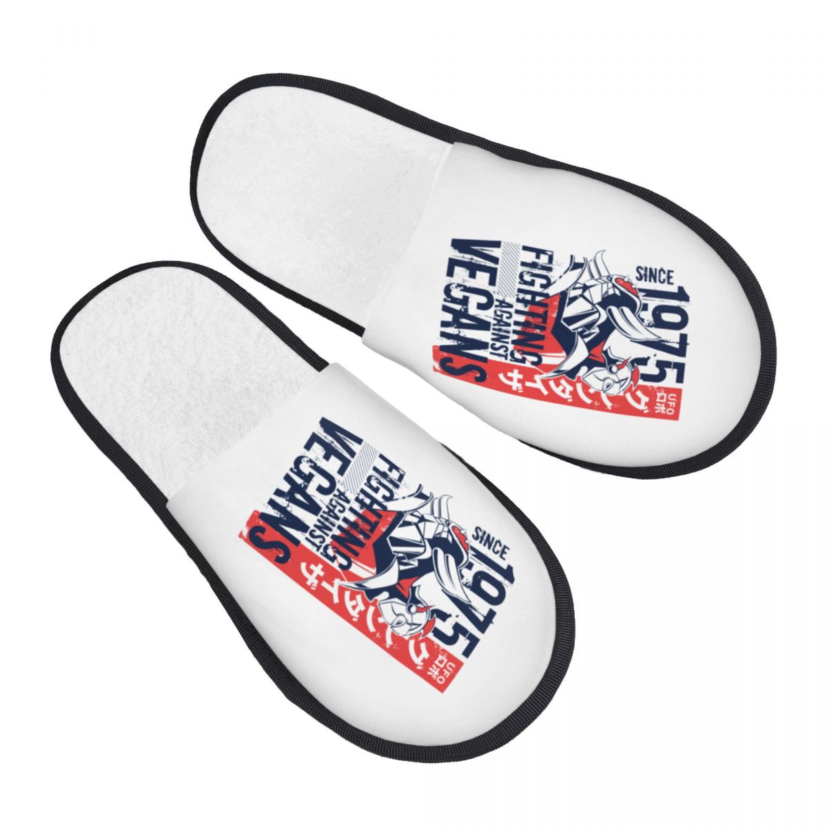 Women'S Shoes Vegan - Custom Goldorak Grandizer Vegan Soft Memory