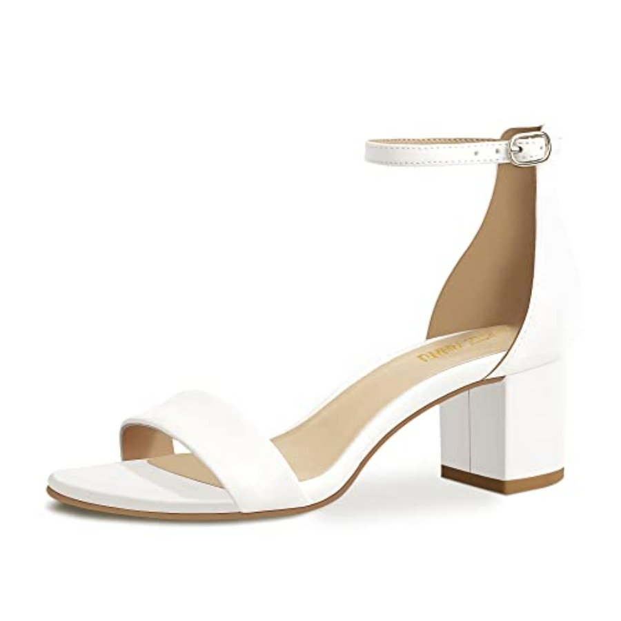PIZZ ANNU Women's Low Block Ch - Low Block Heel Pump recension och pris