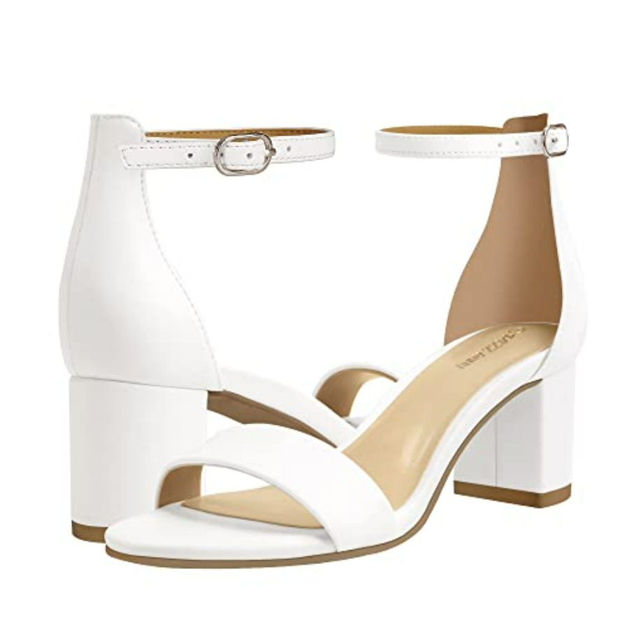 PIZZ ANNU Women's Low Block Ch - Low Block Heel Pump recension och pris
