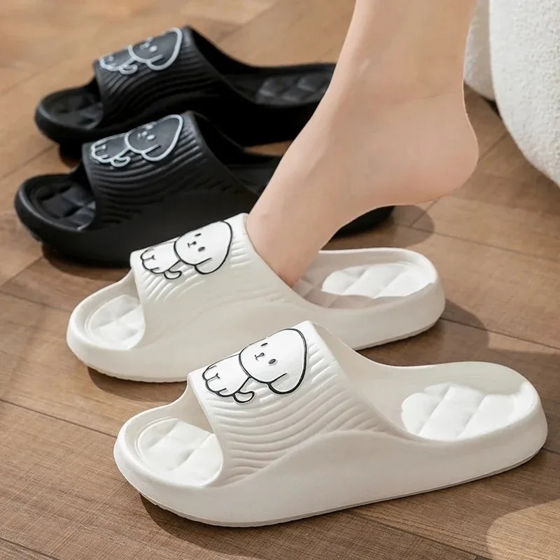 Cute Carton Slippers Bathroom  - Women Shoes Wedges recension och pris
