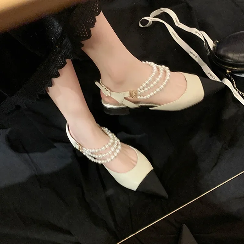 Women Pump PU Square Heels New - Low Block Heel Pump recension och pris