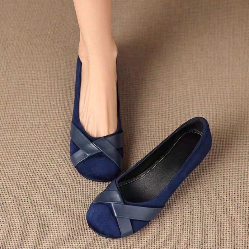 2026 New Women  Leather Loafer - Women Shoes Wedges recension och pris