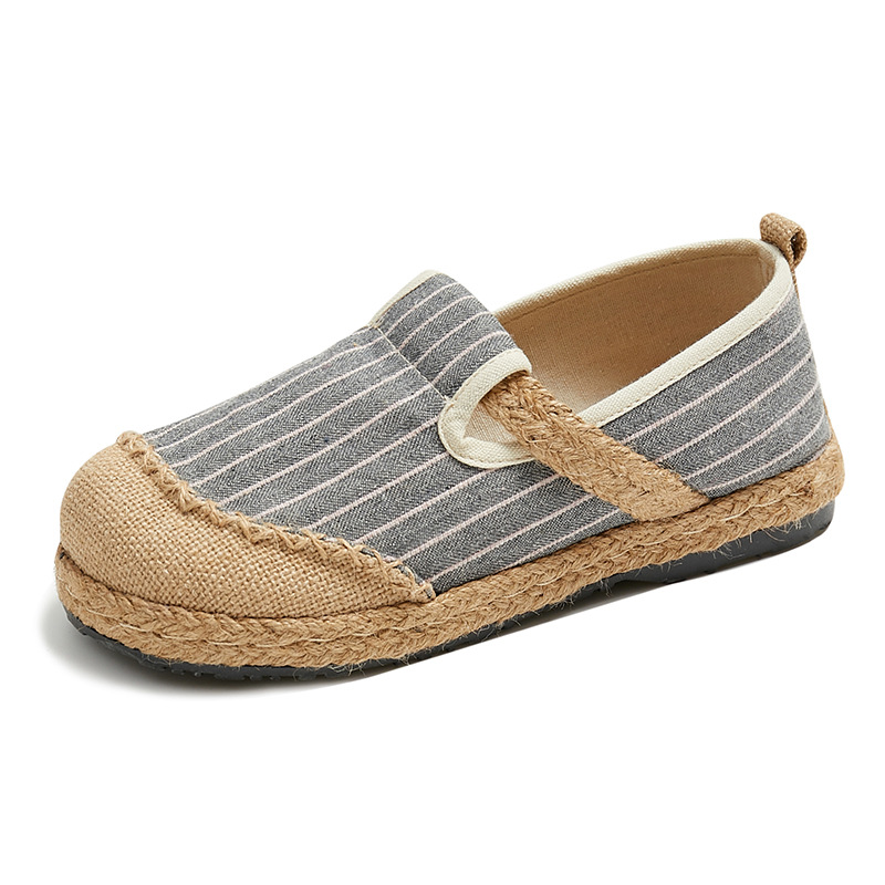 Careaymade-Women Striped Linen - Women'S Shoes Vegan recension och pris