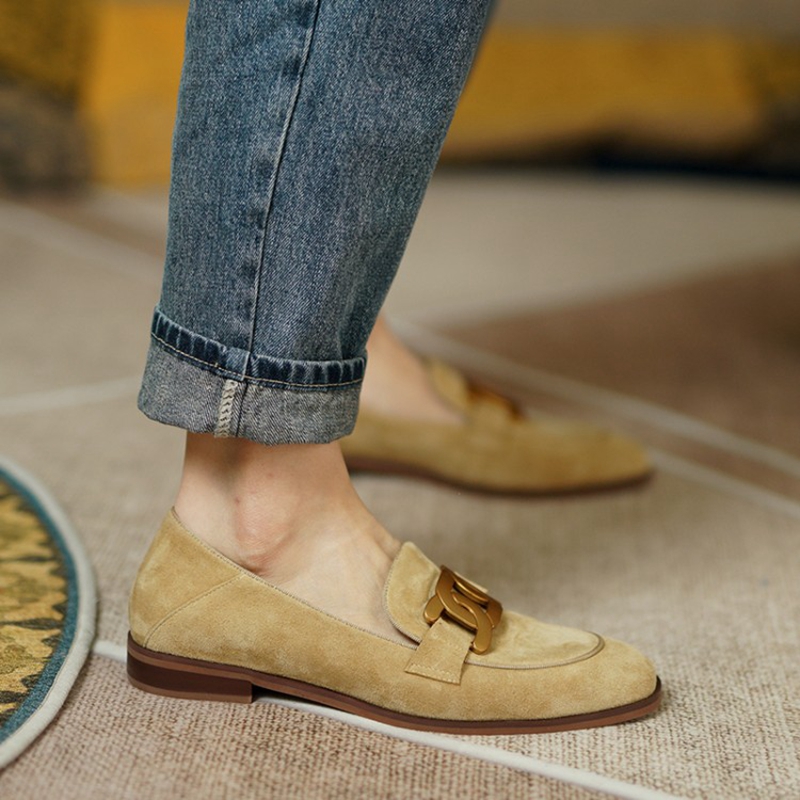 Suede Leather Women Loafers Sp - Kids Shoes Women recension och pris