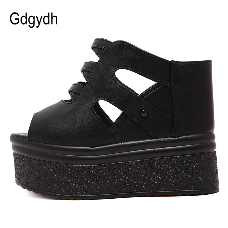 Gdgydh Open Toe Platform Mules - Women'S Shoes Vegan recension och pris