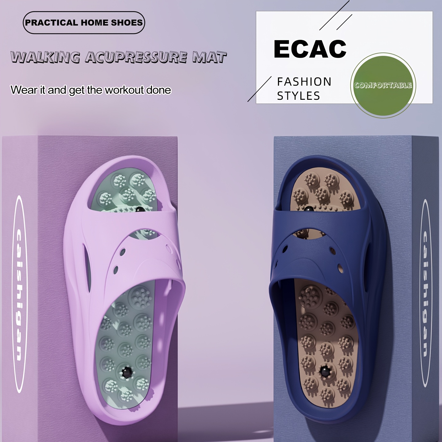 Women Men EVA Massage Slippers - Women'S Shoes Non Slip recension och pris
