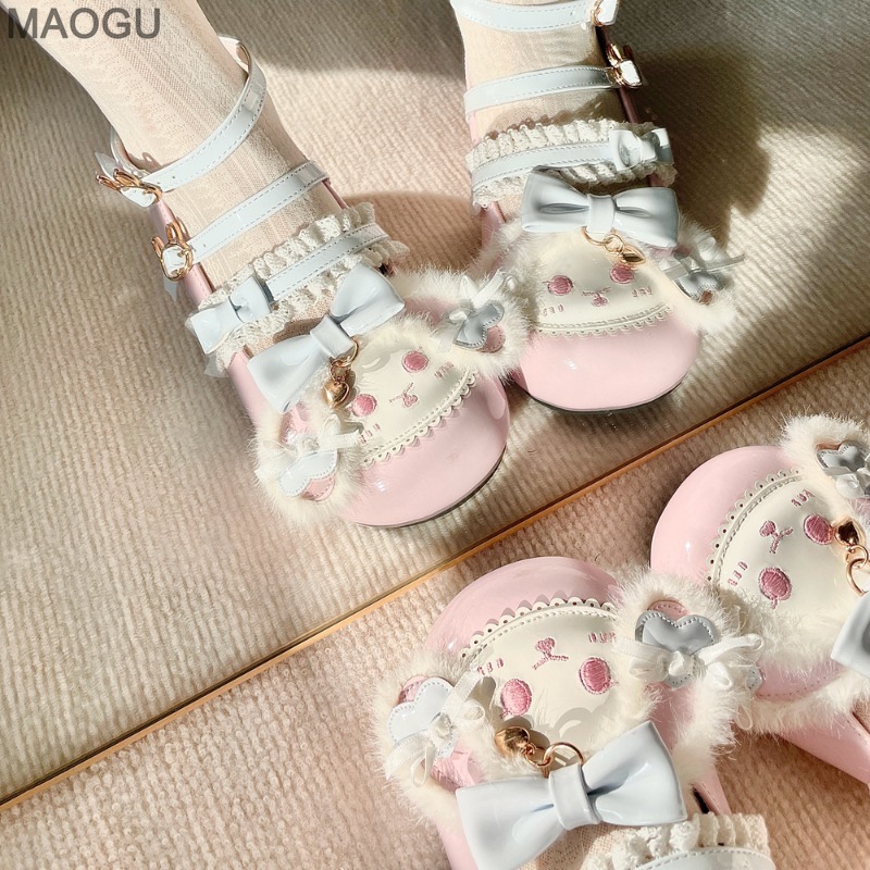 Cute Sweet Lolita Shoes for Wo - Women'S Shoes Size 40 In Us recension och pris