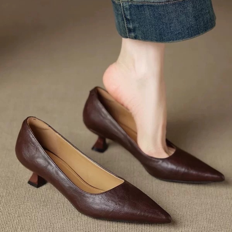 Simple Stiletto Single Shoes A - Women'S Shoes Non Slip recension och pris