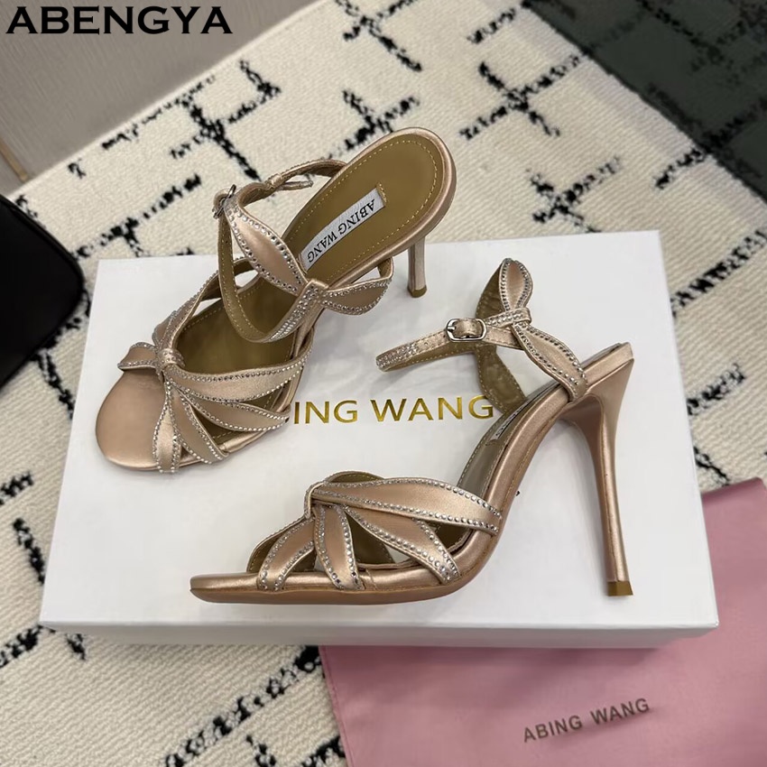 Summer Silk High Heels Sandals - Kids Shoes Women recension och pris