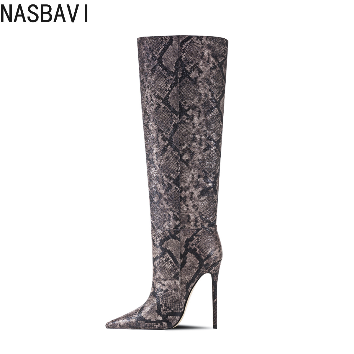 Winter Modern Knee High Boots  - Zip Up Boots Short recension och pris