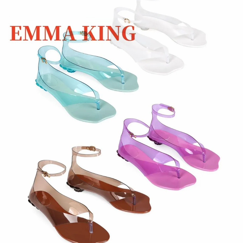 Women's Thong Jelly Sandals,20 - Ankle Strap Heels recension och pris