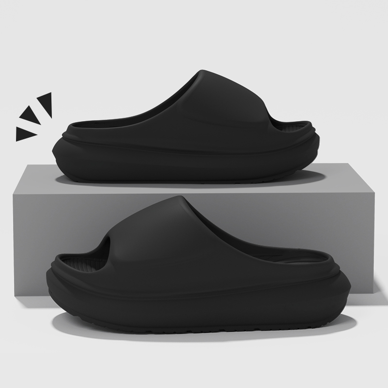 Solid Color Thick Bottom Slipp - Women Shoes Wedges recension och pris