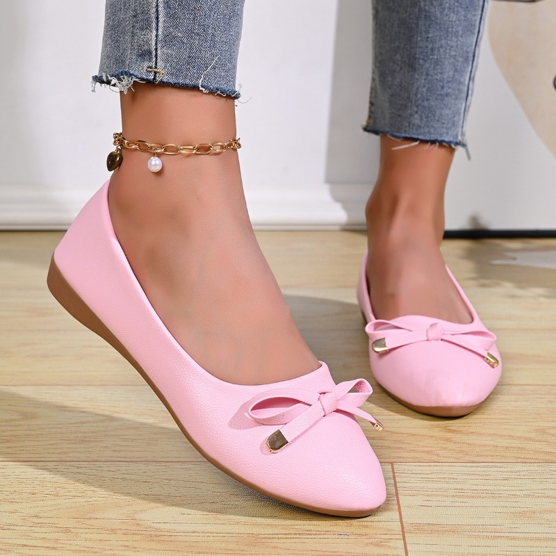 Bow Shallow Mouth Soft Sole Co - Women Shoes Wedges recension och pris
